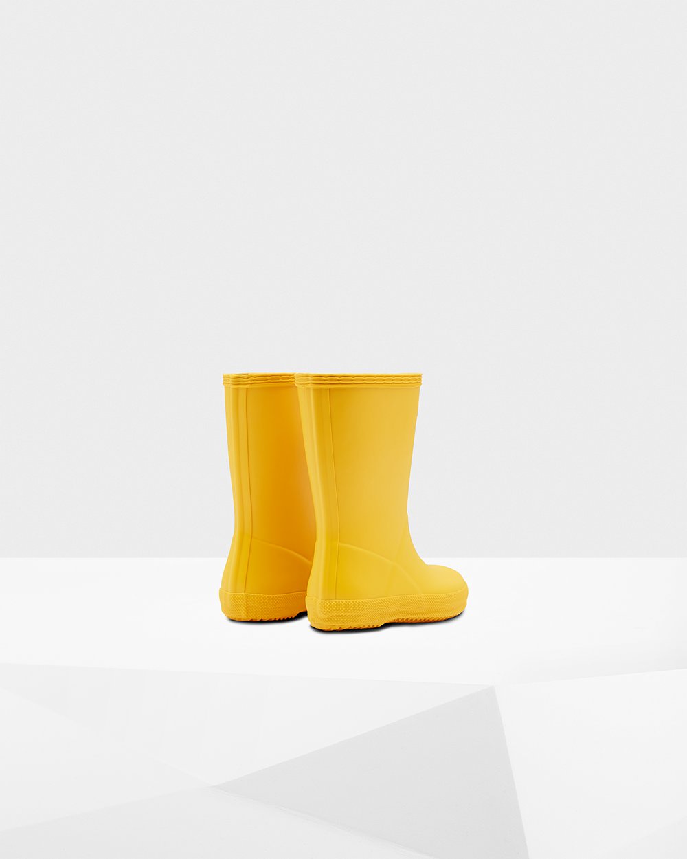 Kids Hunter Original First Classic | Rain Boots Yellow | NZ-54208-AVZR